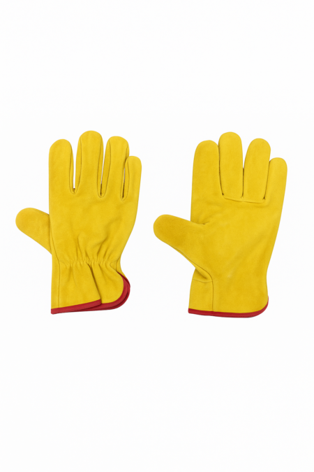 D-14 Yellow Driving Gloves