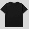U1 - Black 100% Cotton Round Neck Tshirt