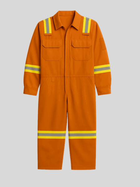 Armex - Orange Boiler Suit Shield