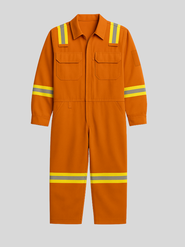 Armex - Orange Boiler Suit Shield