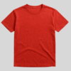 P1 - Red 100% Cotton Round Neck Tshirt