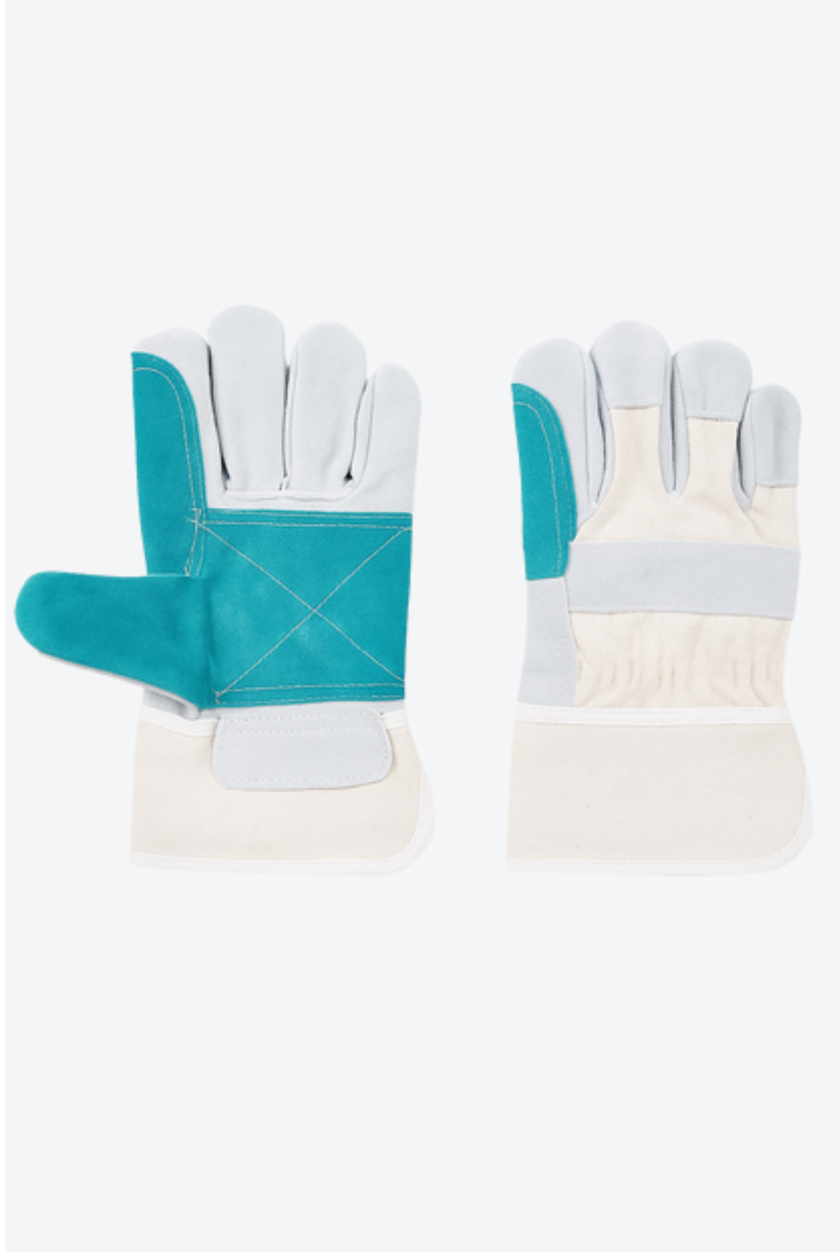 517 RPP - Green Split Canadian Leather Gloves