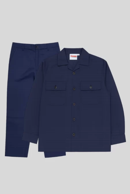 RS15 - Navy Blue Shirt and Pant Set